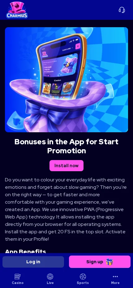 Charmius mobile platform
